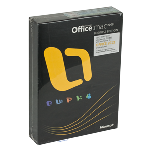 Microsoft Office Mac Business 2008