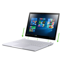 Microsoft Surface Book Generation 1 mit Tastatur OHNE Stift (Surface Pen) deutsch