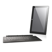 Microsoft Surface Pro mit Tastaturdock schwarz deutsch