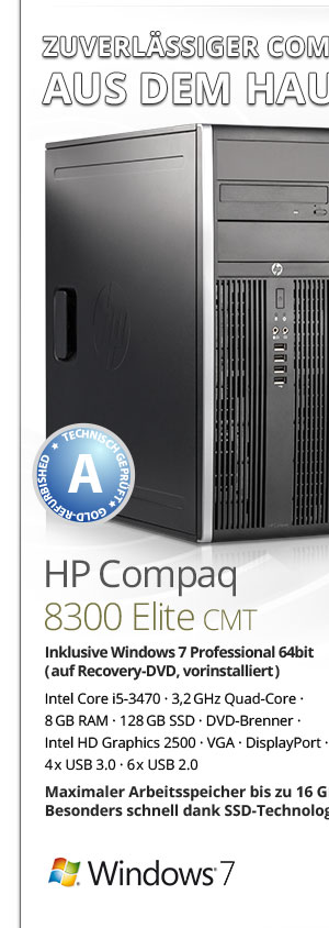 Bild von HP Compaq 8300 Elite CMT