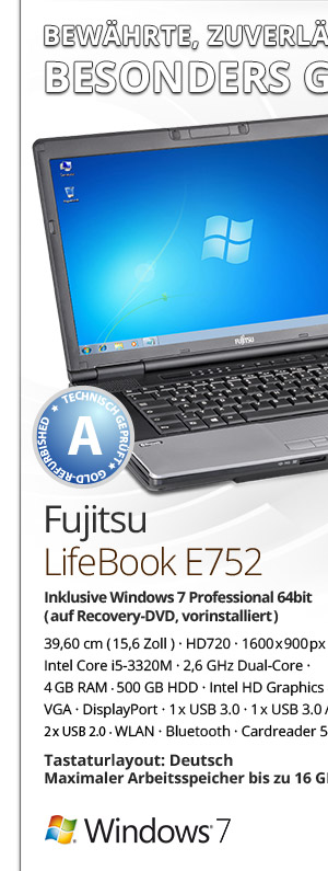 Bild von Fujitsu LifeBook E752