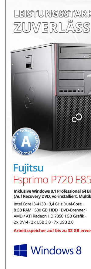 Bild von Fujitsu Esprimo P720 E85plus