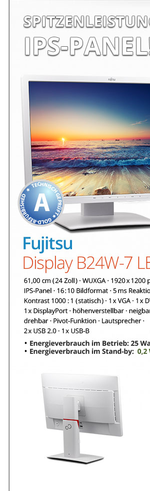 Bild von Fujitsu display B24w-7 LED