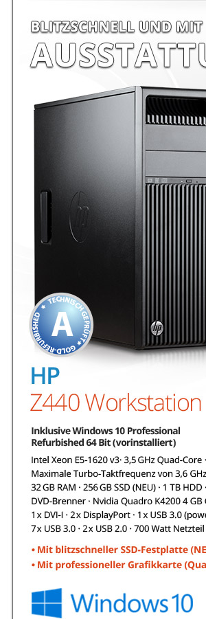 Bild von HP Z440 Workstation