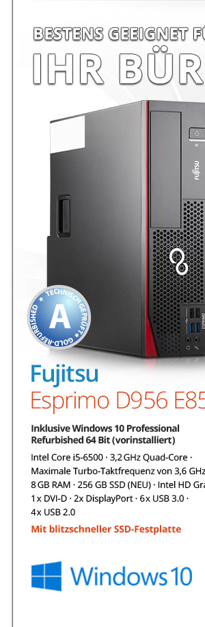 Bild von Fujitsu Esprimo D956 E85+