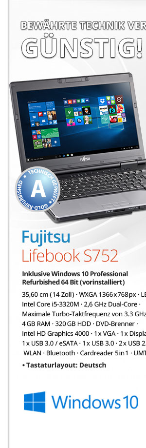 Bild von Fujitsu lifebook S752