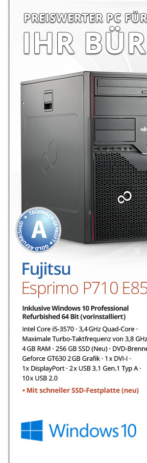 Bild von Fujitsu Esprimo P710 E85+