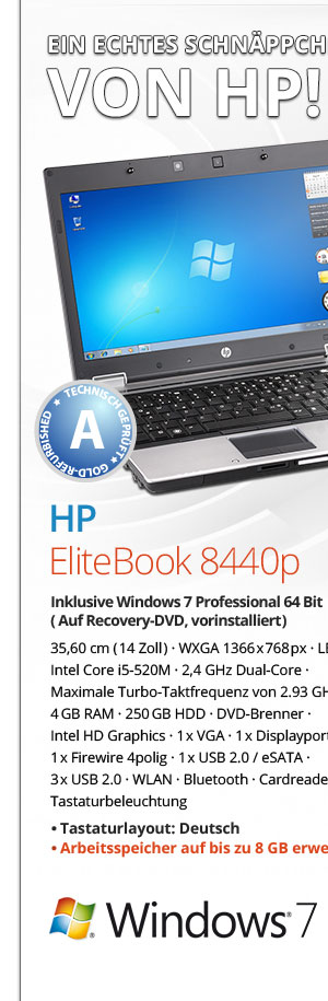 Bild von HP EliteBook 8440p