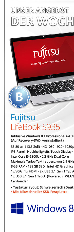 Bild von Fujitsu LifeBook S935