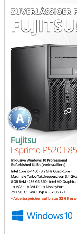 Bild von Fujitsu Esprimo P520 E85+