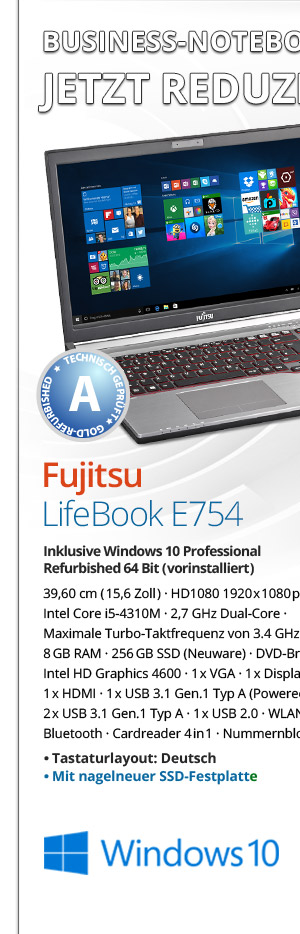 Bild Fujitsu Lifebook E754