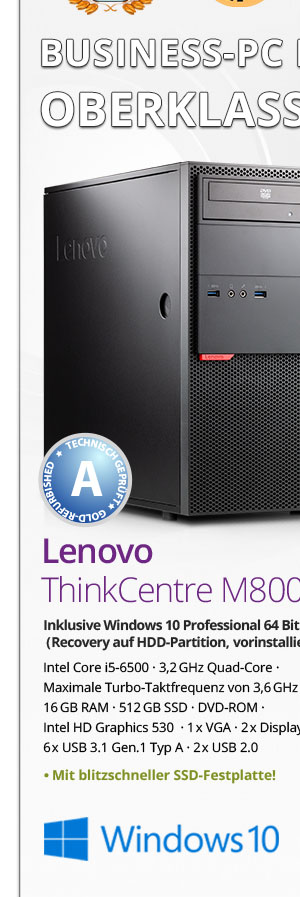 Bild von Lenovo ThinkCentre M800 MT