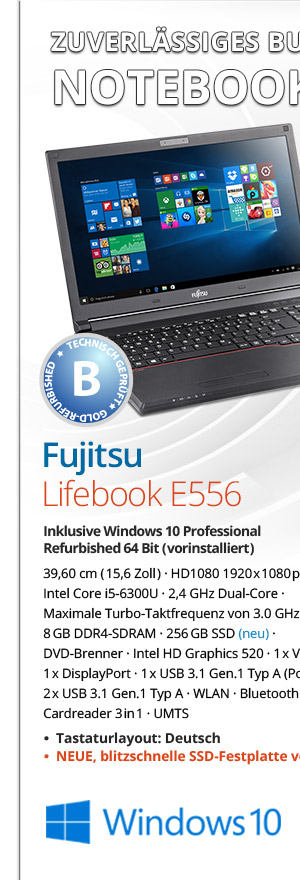 Bild von Fujitsu lifebook E556