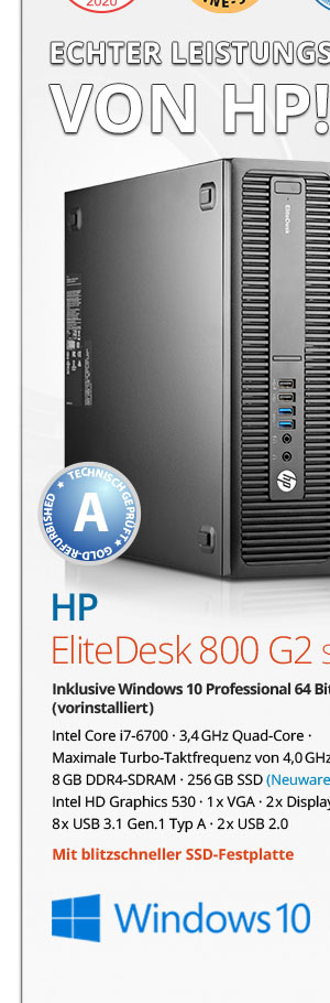 Bild von HP EliteDesk 800 G2 SFF