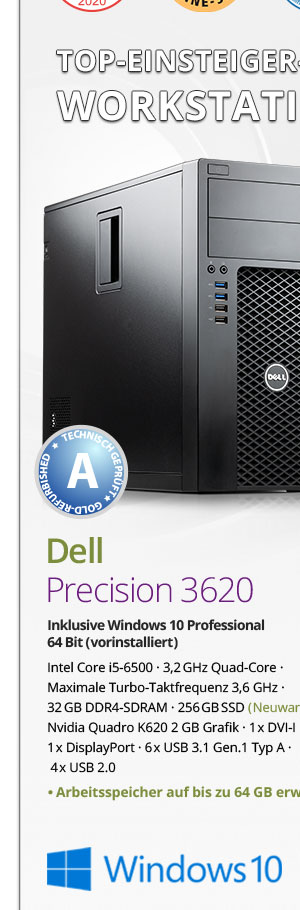 Bild von Dell Precision 3620