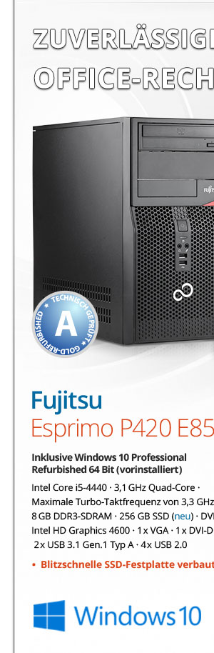 Bild von Fujitsu Esprimo P420 E85+