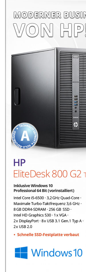 Bild von HP EliteDesk 800 G2 Tower
