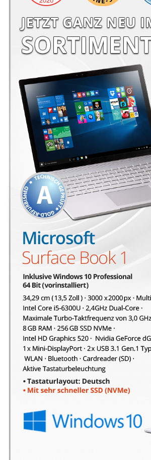 Bild von Microsoft Surface Book1