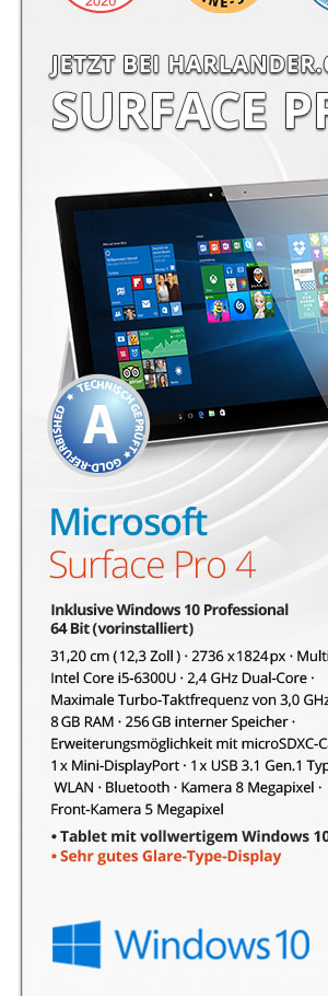 Bild von Microsoft Surface Pro 4