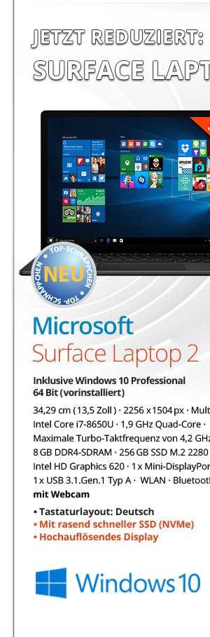 Bild von Microsoft Surface Laptop 2