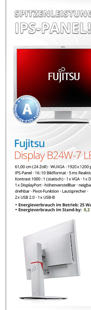Bild von Fujitsu Display B24W-7 LED