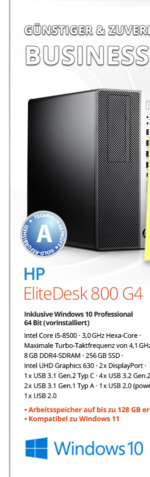 Bild von HP EliteDesk 800 G4 Tower