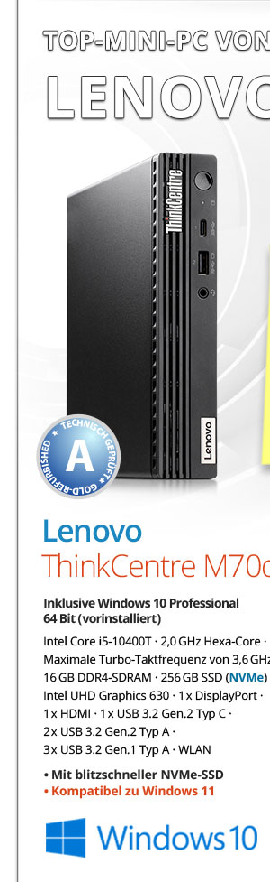 Bild von Lenovo ThinkCentre M70q