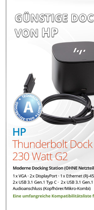 Bild von HP Thunderbolt Dock