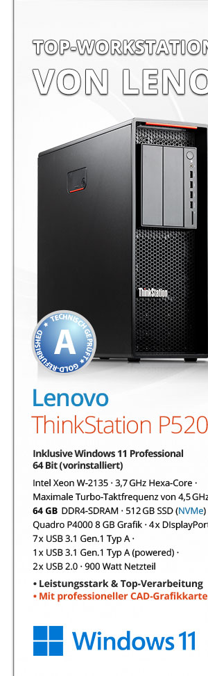Bild von Lenovo ThinkStation P520