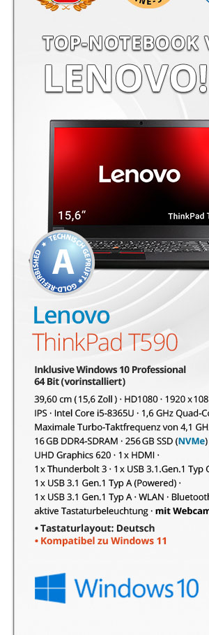 Bild von Lenovo ThinkPad T590