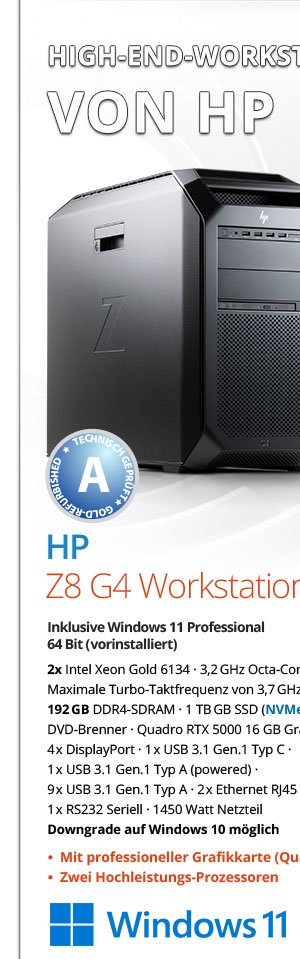 Bild von HP Z8 G4 Workstation