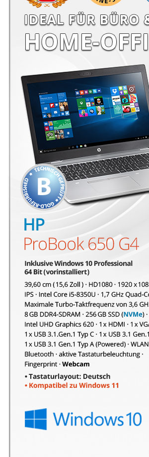 Bild von HP ProBook 650 G4
