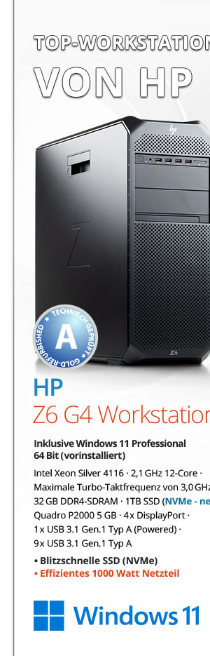 Bild von HP Z6 G4 Workstation