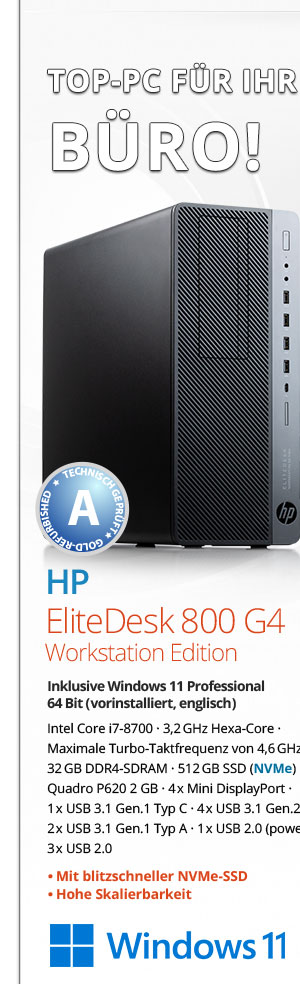 Bild von HP EliteDesk 800 G4 TWR workstation Edition