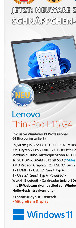 Bild von Lenovo Thinpad L15 G4