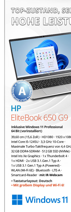 Bild von HP Elitebook 650 G9 