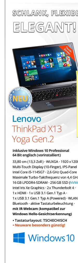 Bild von Lenovo ThinkPad X13 Yoga Gen2