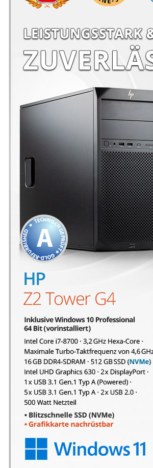 Bild von HP Z2 Tower G4