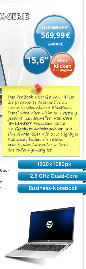 Bild von HP ProBook 650 G8 