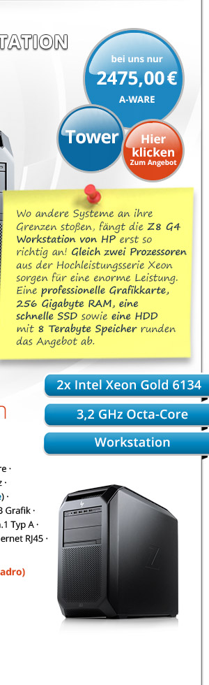 Bild von HP Z8 G4