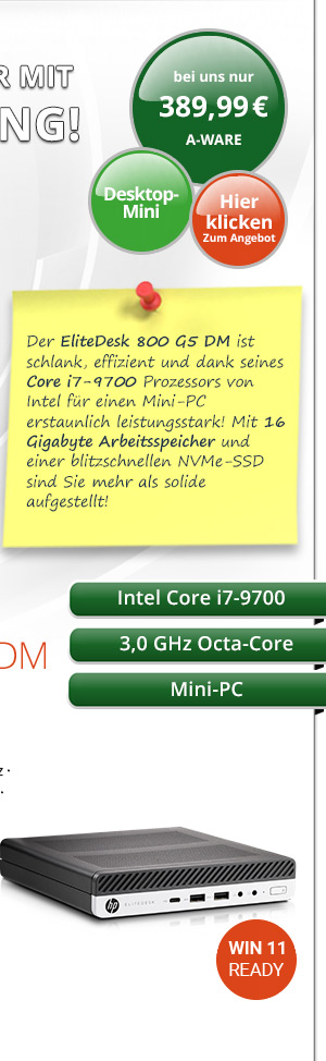 Bild von HP EliteDesk 800 G5 DM