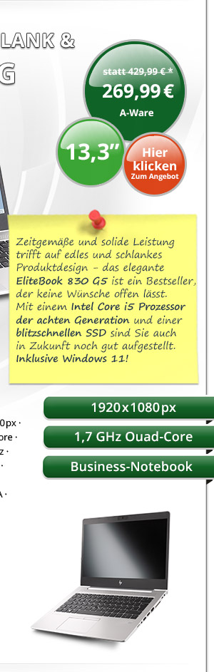 Bild von HP EliteBook 830 G5