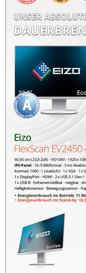 Bild von Eizo Flexscan EV2450 GY