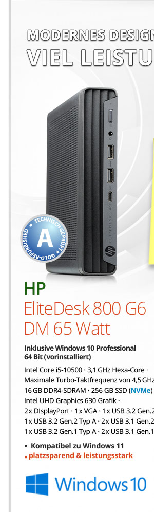 Bild von HP EliteDeak 800 G6 DM