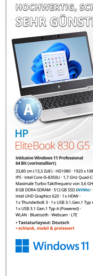 Bild von HP EliteBook 830 G5