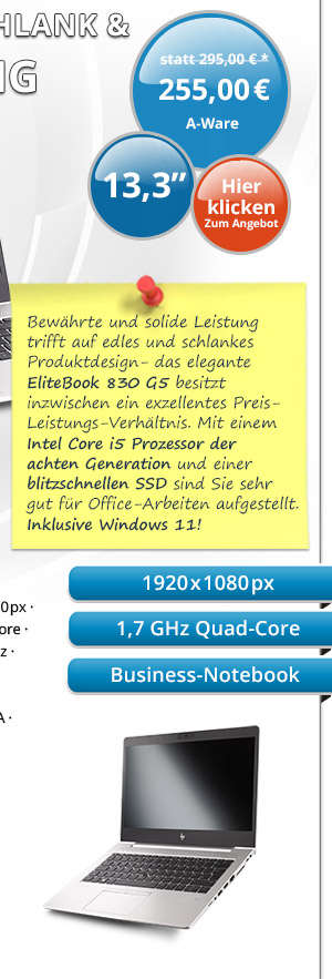 Bild von HP EliteBook 830 G5