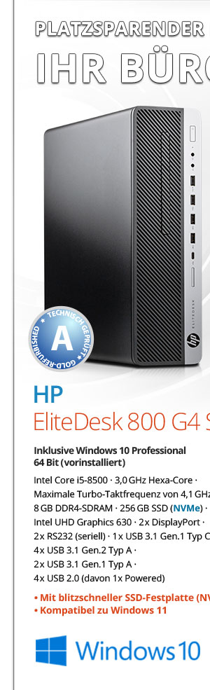 Bild von HP EliteDesk 800 G4 SFF