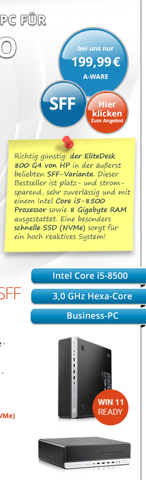 Bild von HP EliteDesk 800 G4 SFF