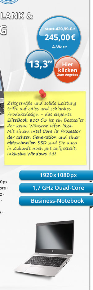 Bild von HP EliteBook 830 G5