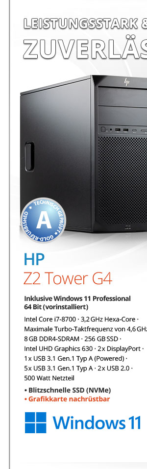 Bild von HP Z2 Tower G4